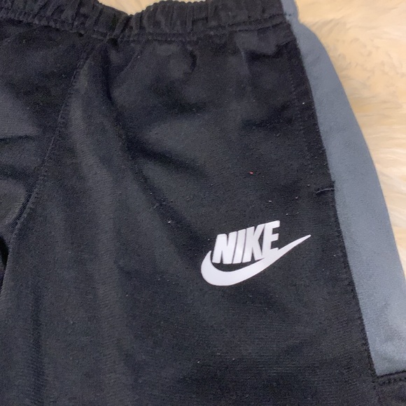 Nike Black/Gray 4T Jersey Sweatpants With Side Pockets - Picture 3 of 5
